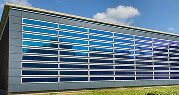 Solar aktive Fassade von Heliatek für ENGIE’s Forschungszentrum Laborelec